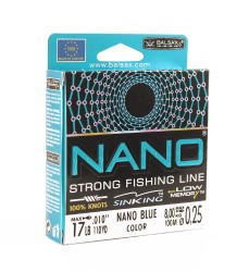 Леска Balsax Nano Blue Box 100м 0,25 (8,0кг)