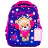 Ранец Brauberg FIT, 2 отделения, Smiling bear, 3D-панель, 38х27х14 см, 270614