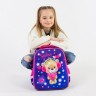 Ранец Brauberg FIT, 2 отделения, Smiling bear, 3D-панель, 38х27х14 см, 270614