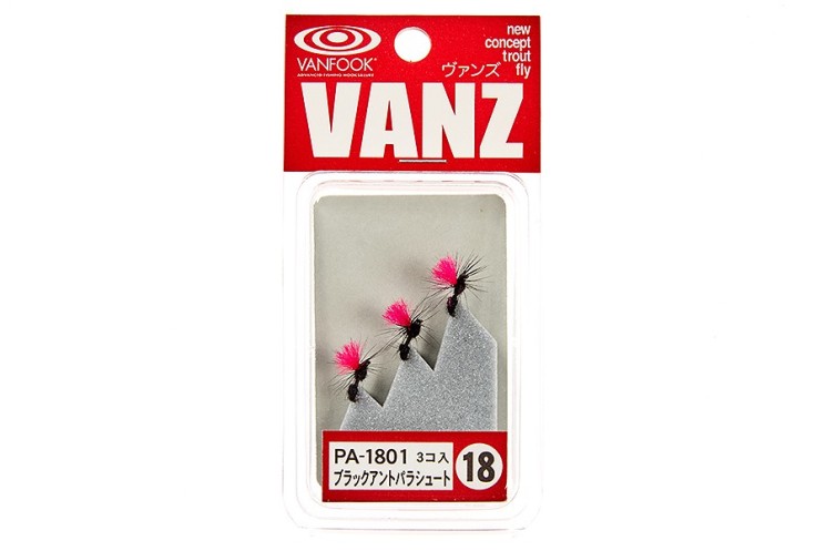 Нахлыстовые мушки Vanfook Parachute 1801, 3 шт