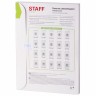 Этикетка самоклеящаяся Staff Everyday 66,7х46 мм 100 листов по 18 шт белая 111841
