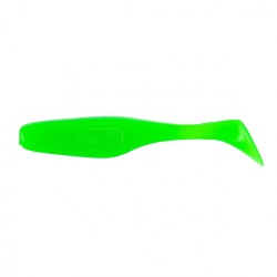 Виброхвост Helios Vigor 3,75"/9.5 см, цвет Electric green 7 шт HS-6-007