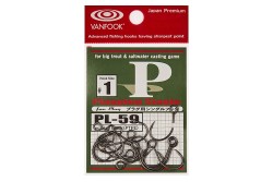 Крючок Vanfook PL-59 №4 Zero Black (16 шт)