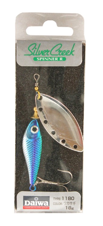Блесна Daiwa Silver Creek Spinner-R 1180 Wakasagi 10000009 (16100-018RU)
