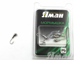 Мормышка Яман уралка с отв., цвет NL, d 5 (5 шт.) Я-МР93