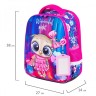 Ранец Brauberg FIT, 2 отделения, Wonderful night, 3D-панель, 38х27х14 см, 270616