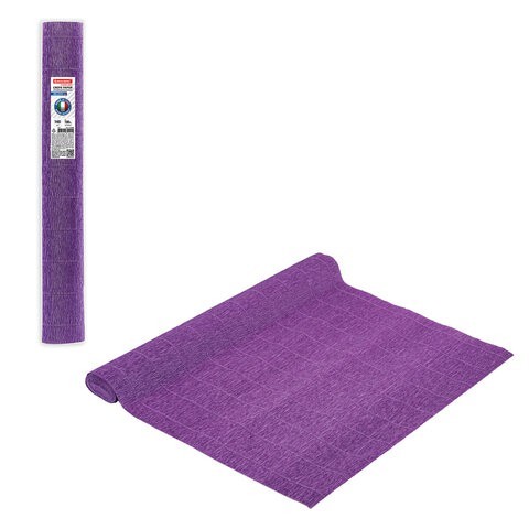 Бумага гофрированная Brauberg Fiore 140 г/м2 фиолетовая (993) 50х250 см 112588