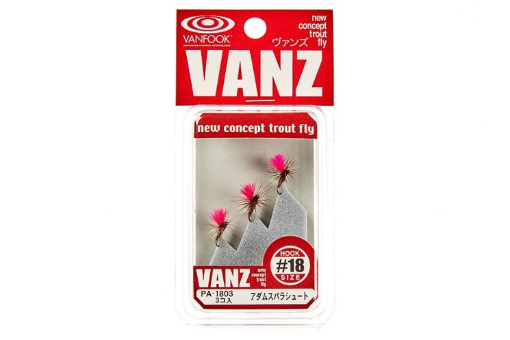 Нахлыстовые мушки Vanfook Parachute 1803, 3 шт