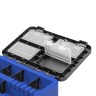 Ящик рыболовный зимний Helios двухсекционный 19л серый/синий (HS-IB-19-GB)