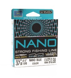 Леска Balsax Nano Blue Box 100м 0,38 (17,0кг)