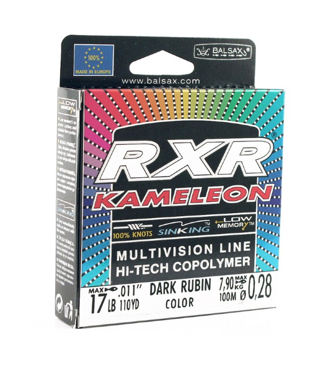 Леска Balsax RXR Kamelion Box 100м 0,28 (7,9кг)