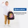Ранец Brauberg FIT, 2 отделения, Colorful lion, 38х27х14 см, 270618