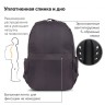 Рюкзак Brauberg INTENSE универсальный, 2 отделения, черный, 43х31х13 см, 270800