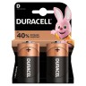 Батарейки алкалиновые Duracell Basic LR20 (D) 2 шт MN1300DLR20 (450401)