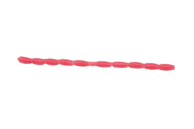 Приманка личинка Nikko Dappy Fly Larvae SS 46мм цвет Pink, 50 шт