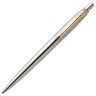 Ручка шариковая Parker Jotter Core Stainless Steel GT с позолотой 1953182