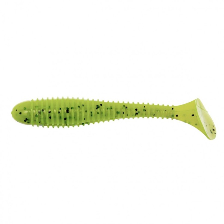 Виброхвост Helios Catcher 2,75"/7 см, цвет Pepper Lime 7 шт HS-1-009