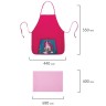 Клеёнка и фартук для труда Юнландия Neon unicorn 40х69 см 270197