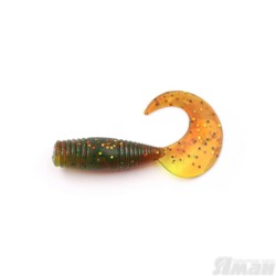 Твистер Yaman Spry Tail, 3" цвет 20 - Kiwi Shad, 8 шт Y-ST3-20