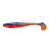 Виброхвост Helios Shaggy 5,12"/13 см, цвет Star Blue & Orange 5 шт HS-18-044