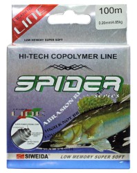 Леска Siweida Spider Pikeperch 100м 0,2 (4,85кг) желтая
