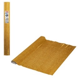 Бумага гофр. Brauberg Fiore 140 г/м2 античное золото (917) 50х250 см 112603 цена за 2 шт