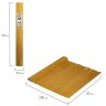 Бумага гофр. Brauberg Fiore 140 г/м2 античное золото (917) 50х250 см 112603 цена за 2 шт