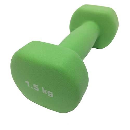 Гантель 1,5 кг неопреновая Sport Elite ES-0391
