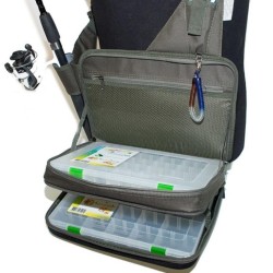 Сумка рыболовная поясная для коробок Fisherman 33х24х10 см Ф262