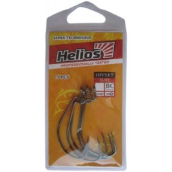 Крючок офсетный B-91 цвет BC (5шт) Helios