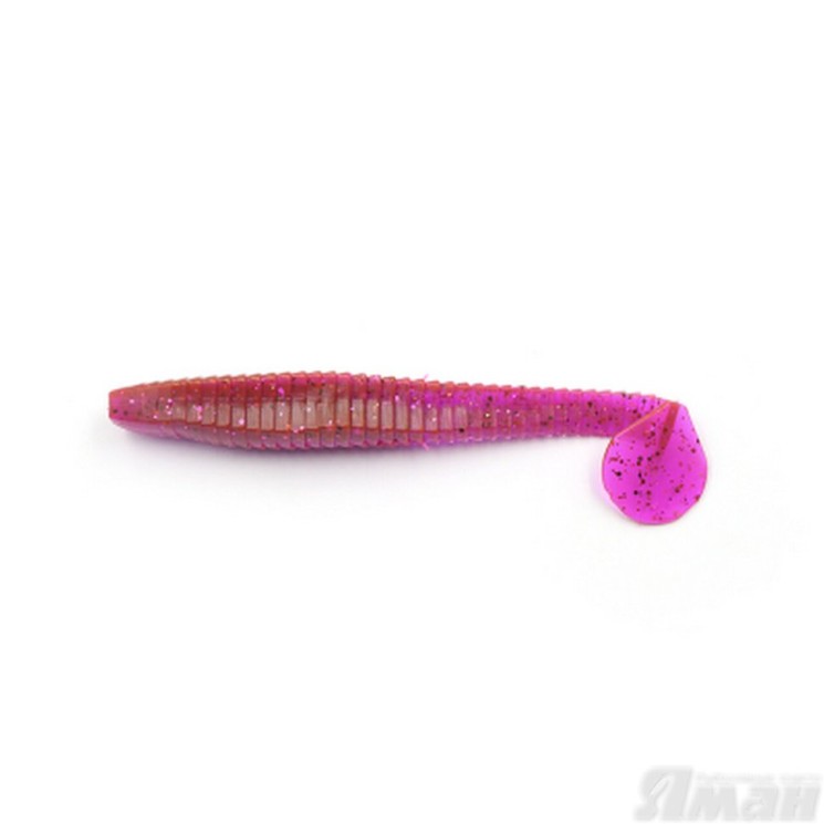 Виброхвост Yaman Flatter Shad, 5", цвет 21 - Magic Violet, 4 шт Y-FS5-21