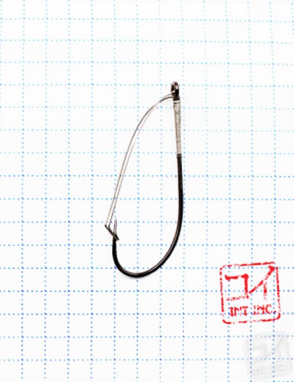 Крючок Koi Weedless Single Hook № 1/0 , BN, незацепляйка (10 шт.) KH5241-1/0BN