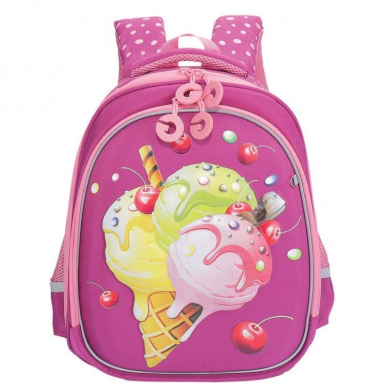 Рюкзак школьный ортопедический Grizzly Ice Cream 12 л RAz-086-1/1