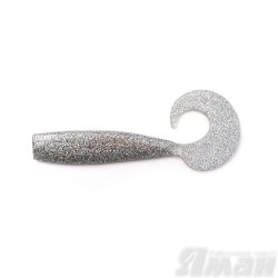 Твистер Yaman Lazy Tail Shad, 7" цвет 13 - Chrome, 3 шт Y-LTS7-13