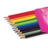 Карандаши цветные трехгранные Brauberg Rose Angel 12 цветов 180594