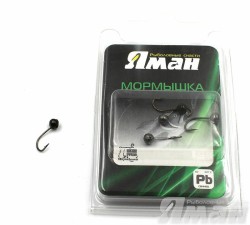 Мормышка Яман шар с отв., цвет BN, d 5 (5 шт.) Я-МР116