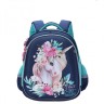 Рюкзак школьный ортопедический Grizzly Единорог 12 л RAz-086-2/1