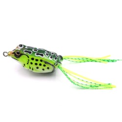 Лягушка-незацепляйка Namazu FROG, 55 мм, 8 г, цвет 17, YR Hooks (BN) #2 N-F55-8-17