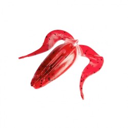 Лягушка Helios Frog 2,56"/6,5 см, цвет Red & White 7 шт HS-21-003