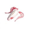 Лягушка Helios Frog 2,56"/6,5 см, цвет Red & White 7 шт HS-21-003