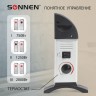 Обогреватель-конвектор Sonnen Y-01S, 2000 Вт, 3 режима работы, белый/черный, 455309 455309