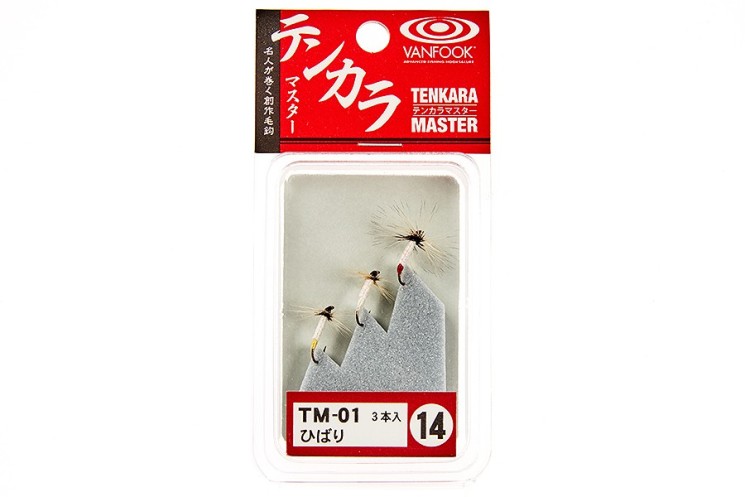 Нахлыстовые мушки Vanfook TM-01, 3 шт