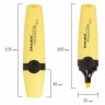 Набор текстовыделителей Brauberg Delta Pastel линия 1-5 мм 4 цвета 151735