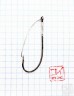 Крючок Koi Weedless Single Hook № 3/0 , BN, незацепляйка (10 шт.) KH5241-3/0BN