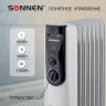 Обогреватель масляный высокой эффект. Sonnen DFB-07BS, 1500 Вт, 7 секций, 5 маслоканалов, 455312