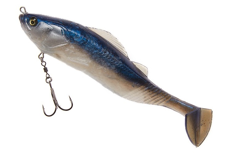 Виброхвост Adusta Pick tail swiммer 6" цвет 209 Roach