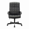 Кресло офисное Brabix Quadro EX-524 экокожа, черное 532104