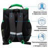 Ранец Пифагор Basic, Monster steel, 35х28х18 см, 270686