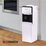 Кулер для воды Sonnen FSC-02S, напольный, нагрев/охлаждение компрессорное, 2 крана, серый, 455415