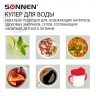 Кулер для воды Sonnen FSC-02S, напольный, нагрев/охлаждение компрессорное, 2 крана, серый, 455415